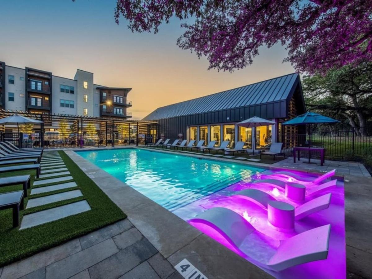 Ferienwohnung Luxurious New Unit 1Bd1Ba Pool, Golf Sim Austin Exterior foto